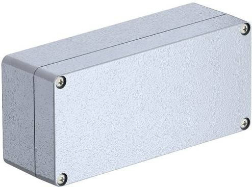 OBO Bettermann Mx 170805 SGR Gehäuse aus Aluminium in Silber, B/T/H: 8,0 x 5,7 x 17,5 cm - Bild 1