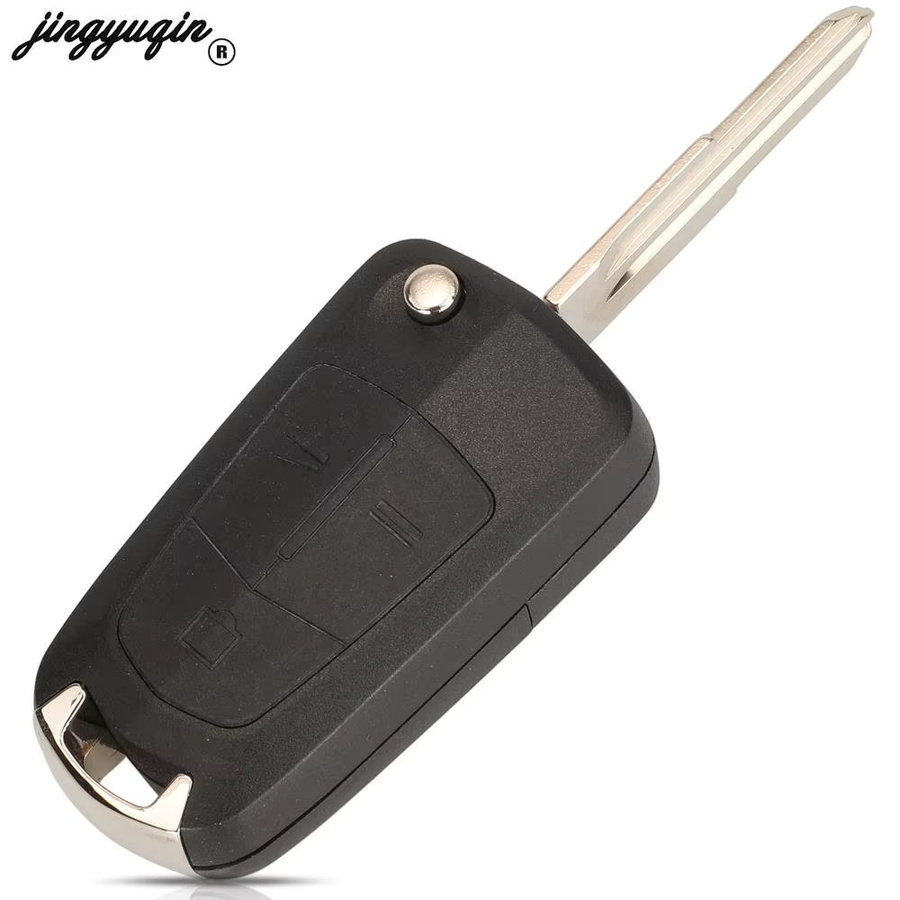 Jingyuqin Ersatz Fernbedienung für Chevrolet Captiva Opel Antara Zafira GMC Terrain 433 MHz FSK mit ID46 Chip in Schwarz - Bild 2