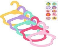 BABY born Puppenzubehör Kleiderbügel 5er-Pack von Zapf Creation in verschiedenen Farben - Bild 1