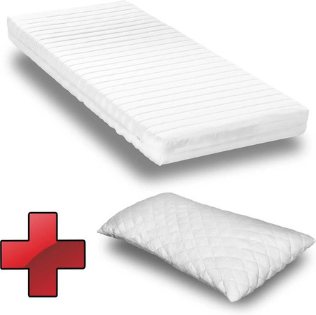 Matratzen Discount Kaltschaummatratze K16 Weiß B/T/H: 90 x 200 x 16 cm