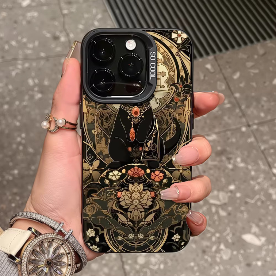 Luxus Handyhülle mit mattem Finish für Apple iPhone 17 Pro Max, 16, 15, 14, 13, 12 in Multicolour - Bild 2