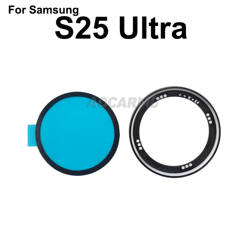 Aocarmo Kamera Objektiv Ring Metallrahmen für Samsung Galaxy S25 Ultra SM-S938U/F/0/B inklusive Klebstoff in Schwarz oder Blau - Bild 2