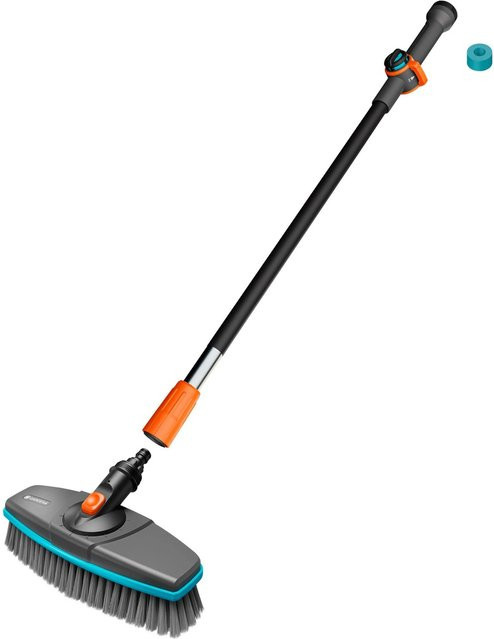 Gardena Cleansystem Wasch-Set mit Stiel in Anthrazit aus Aluminium - Bild 1