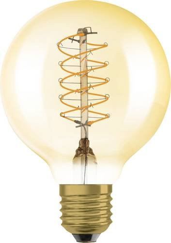 OSRAM HOMELIGHTING LED Globeform Filament E27 Warmweiß Dimmbar Glas Transparent Durchmesser: 80 mm, Länge: 120 mm - Bild 1