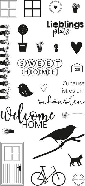 Clear Stamps Welcome Home Stempelset - Bild 1