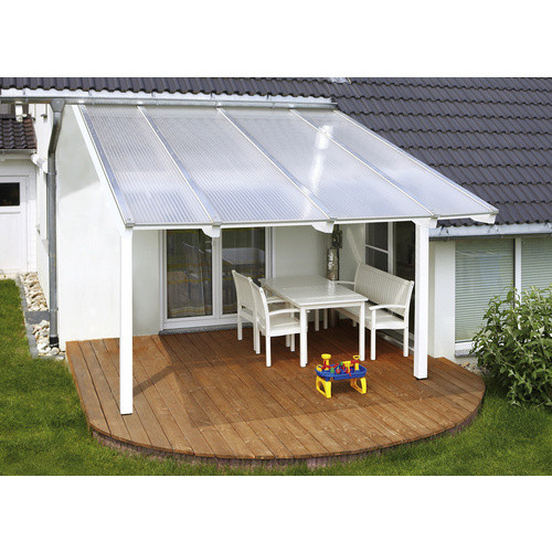 GUTTA Dachplatte aus transparentem Polycarbonat, Breite: 98 cm - Bild 3