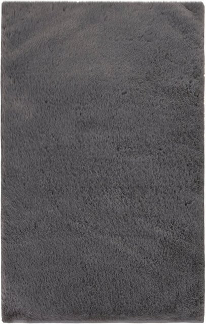 Waschbarer Teppich Comfort in Anthrazit, rutschfest und fußbodenheizungsgeeignet, Breite: 60 cm, Länge: 100 cm - Bild 1