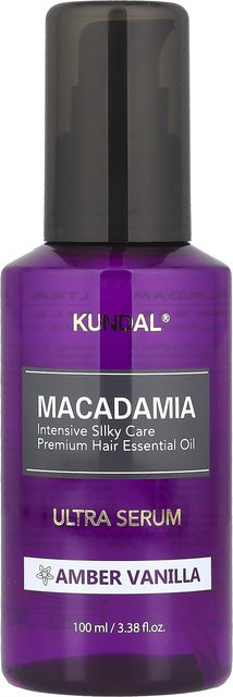 KUNDAL Macadamia Ultra Haarserum, Bernstein Vanille, 100 ml - Bild 1