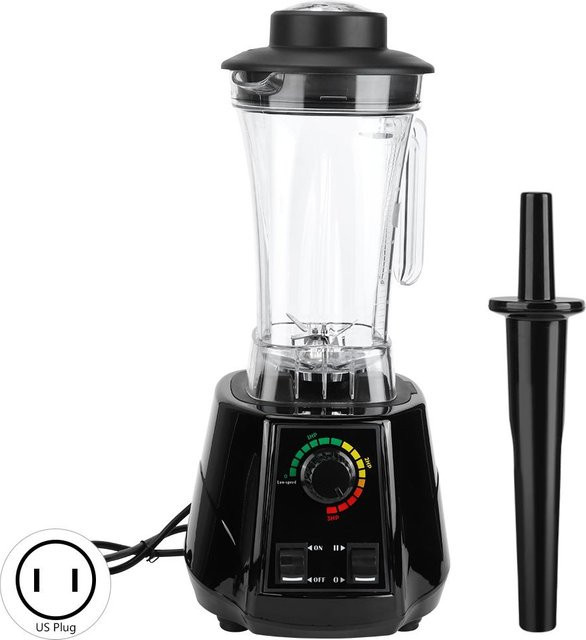 Aimo Hochleistungs-Fruchtmixer mit 2300W und 2L Fassungsvermögen, BPA-frei, Grau/Schwarz - Bild 1