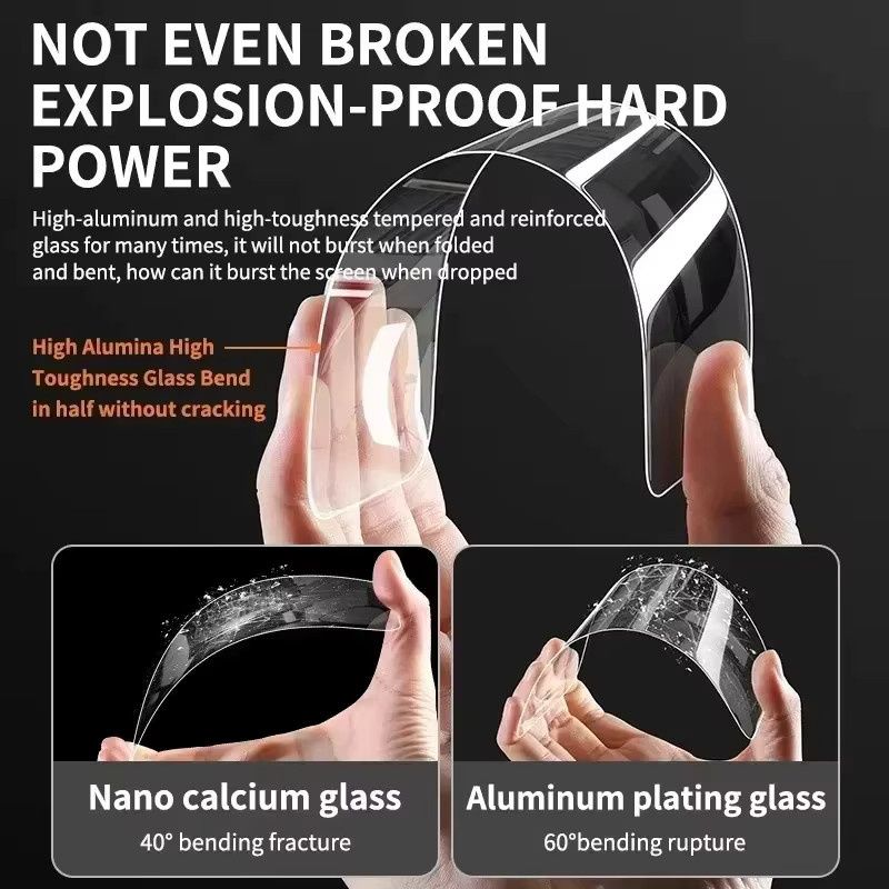 5 Stück Bolomboy HD-Displayschutz aus gehärtetem Glas für iPhone Modelle, transparent - Bild 4