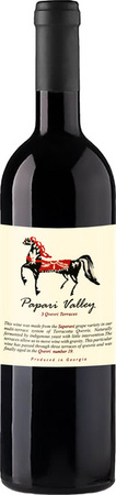 Papari Valley Rotwein Saperavi 2024, Georgien, 0,75 l