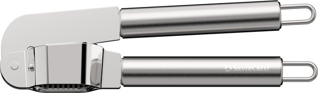 SILVERCREST Küchenhelfer Knoblauchpresse in Silber - Bild 1