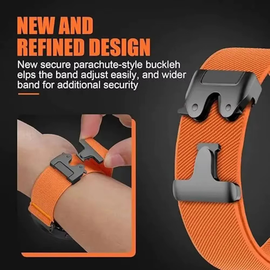 RWBANDS Uhrenarmband, Nylon, orange - Bild 2