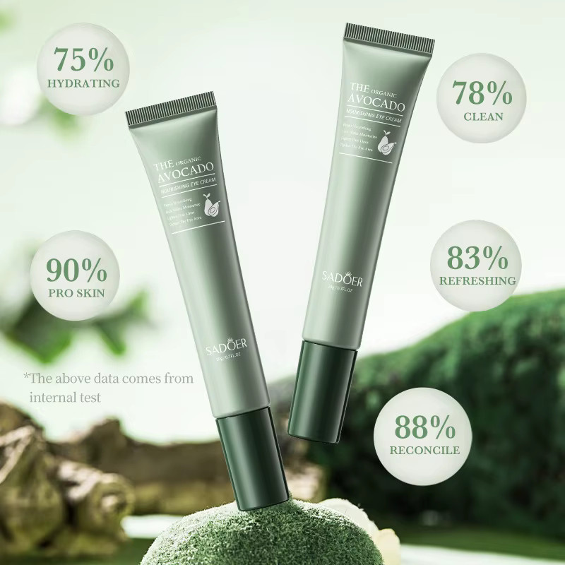 SADOER Avocado Augencreme mit Aloe Vera, Unisex - Bild 3