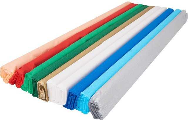 Krepppapier-Sortiment Weihnachten in Multicolor - Bild 1