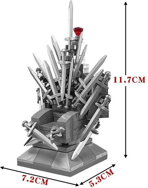 Yiran toy Der Schwertkönig Magischer drehbarer Thron Bausteine 6–12 Jahre - Bild 1
