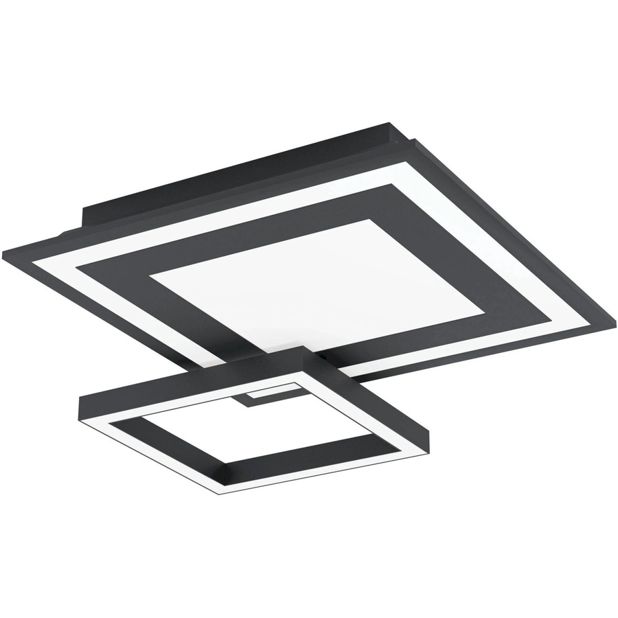 Eglo LED-Deckenleuchte Savatarila-Z Eckig in Weiß und Schwarz mit ZigBee, RGBW und Dimmerfunktion - Bild 2