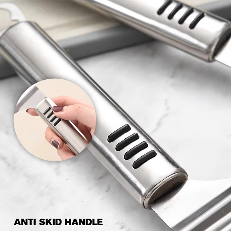 Edelstahl Crinkle Wavy Slicer in Silber für Obst, Gemüse und Kartoffelchips - Bild 2