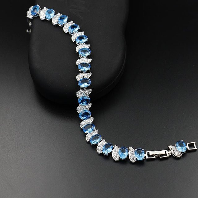 YIRAN Jewelry Armband, Fuchs, Zirkonia, Kupfer, Silber, Damen - Bild 1
