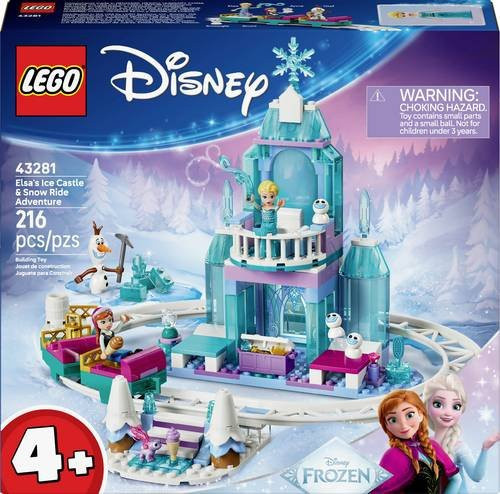 LEGO Disney Princess Elsas Schlittenfahrt um den Eispalast ab 4 Jahren - Bild 1