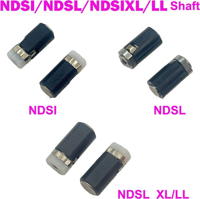 Scharnier Achswelle als rotierende Spindel für Nintendo NDSI, NDSL und NDSIXL/LL Gaming Konsolen Ersatzteil - Bild 1