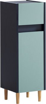 Schildmeyer Highboard Lovis in Blau mit mattem Finish, Breite: 30,3 cm, Höhe: 90,3 cm - Bild 1