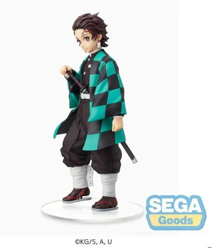 Sega Demon Slayer Statuette Tanjiro Kamado Geschwisterband aus Kunststoff, mehrfarbig, Höhe: 20 cm - Bild 1