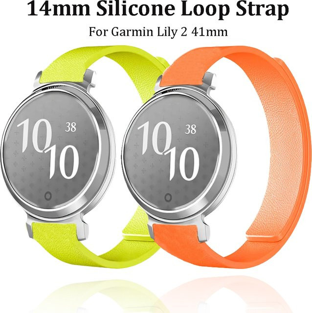 Uhrenarmband Silikon, 14 mm, magnetisch, Bunt, Unisex - Bild 1