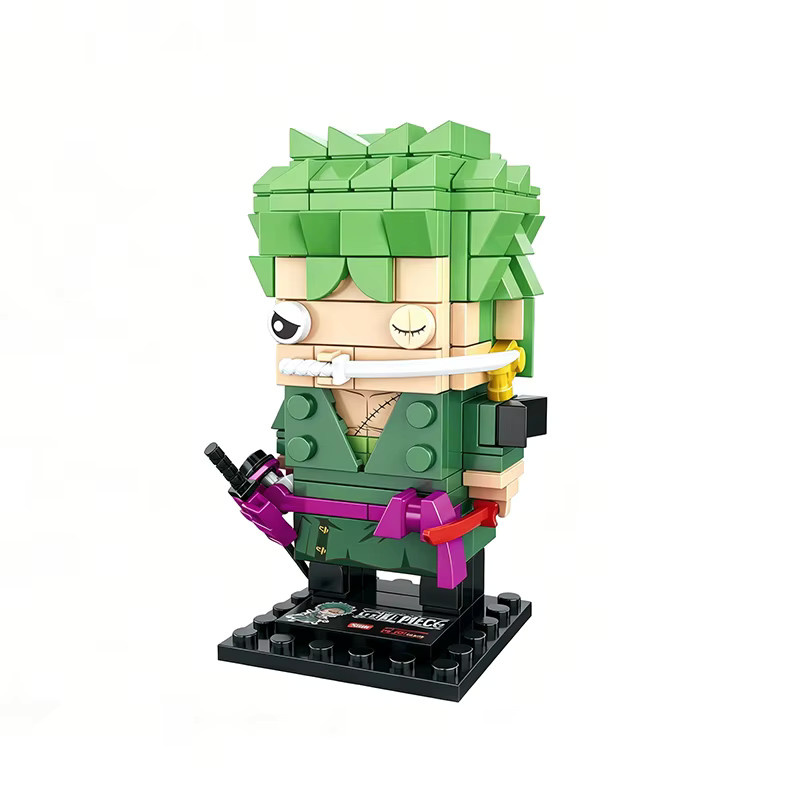 Bandai One Piece Bausteine Charakter-Set, DIY Bastelspielzeug - Bild 2
