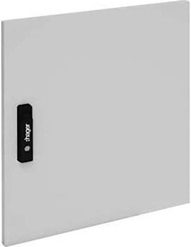 Hager Tür FZ042R aus Stahl in Grau, B: 50 cm, H: 60 cm - Bild 1