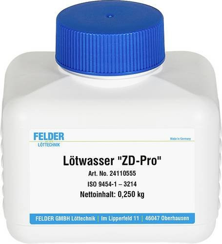 Felder ZD-pro Lötwasser in Weiß - Bild 1