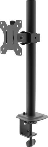 Akyga Monitor-Tischhalterung AK-MB-03 für 1 Display bis 32 Zoll, Schwarz, VESA 100x100 mm, neigbar, rotierbar und schwenkbar - Bild 1