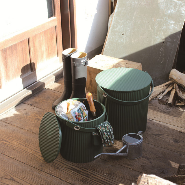 Hachiman Garden Eimer Dunkelgrün 10 Liter - Bild 1