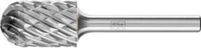 PFERD Hartmetall Hochleistungsfrässtift STEEL Walzenrund WRC in Silber, Durchmesser: 16 mm, Länge: 25 mm, Schaft-Durchmesser: 6 mm für Stahl - Bild 1