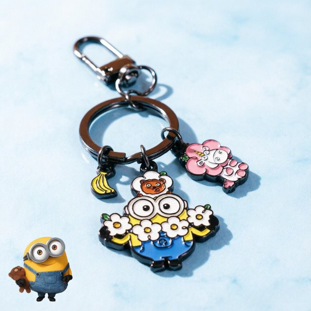 Minions Schlüsselanhänger Metall, Unisex - Bild 1
