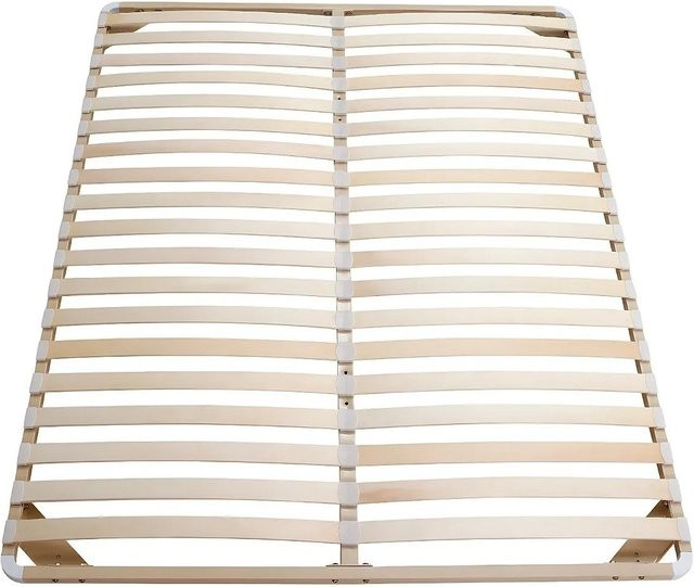 Vente-unique Lattenrost Kalista Beige B: 160 cm, L: 198 cm - Bild 1