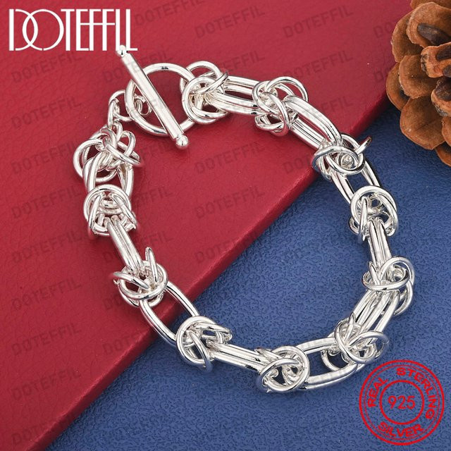DOTEFFIL Kettenarmband 925 Silber, Damen - Bild 1