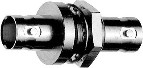 Telegärtner BNC-Einbaukupplung Buchse 75 Ohm in Silber - Bild 1