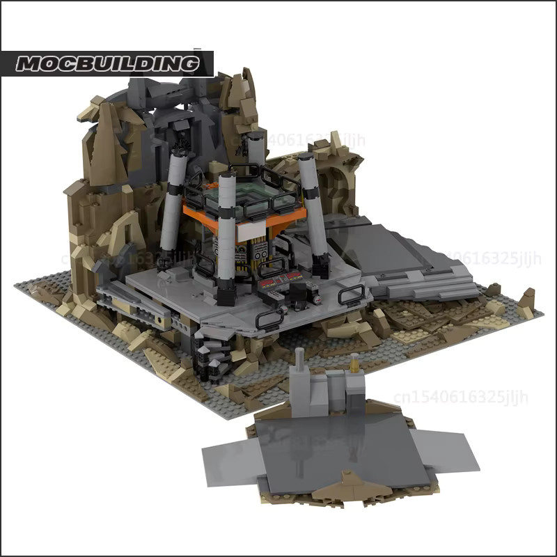 MOCBUILDING Batcave, Bausteine Diorama Modell, Batman, Set / Bundle - Bild 3