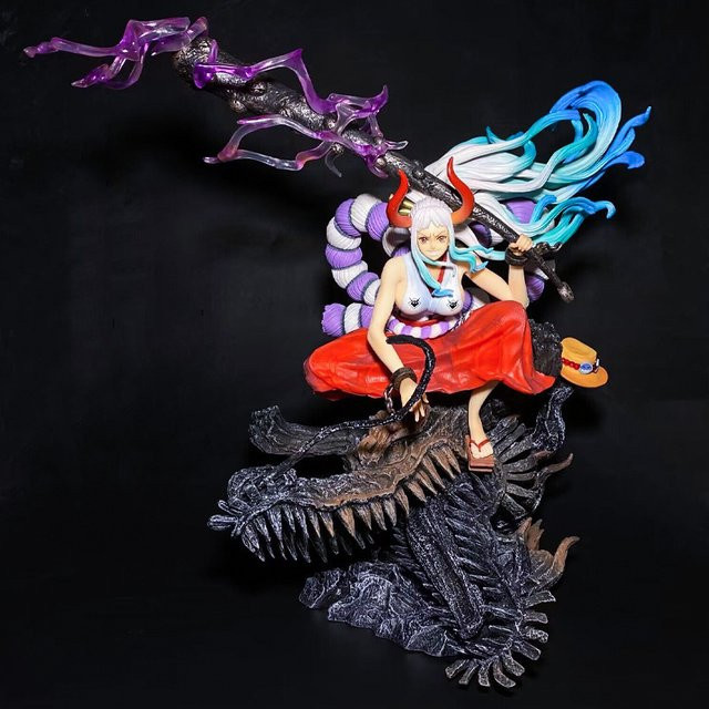Bandai One Piece Yamato Thunder Bagua Battle Ver., Actionfigur, 42cm - Bild 1