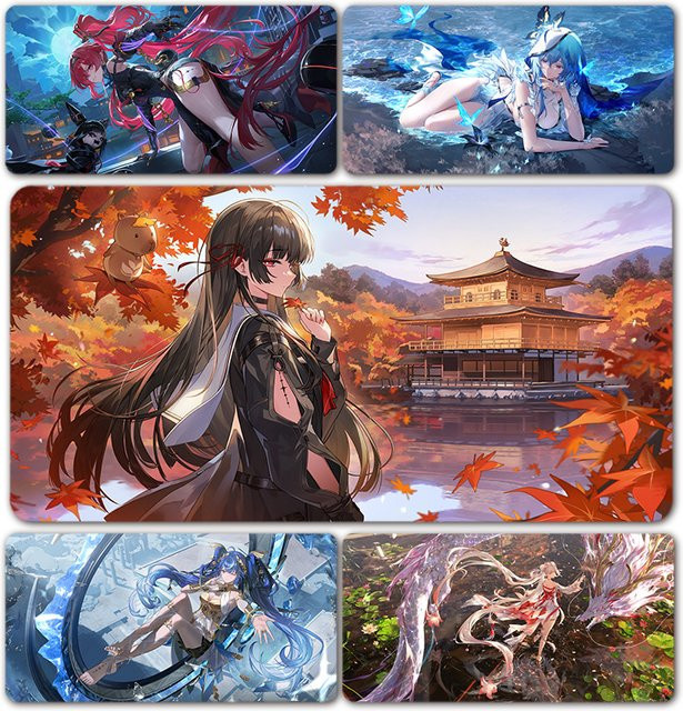Maxoc Wuthering Waves XXL Mauspad mit Chisa, Yinlin, Jinhsi, Changli und The Shorekeeper Design, Mehrfarbig - Bild 1
