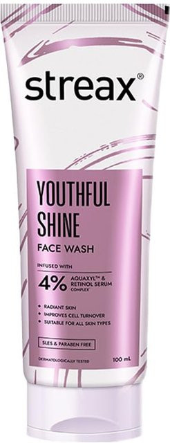 Streax Youthful Shine Anti-Aging Gesichtsreiniger Gel, 100 ml - Bild 1