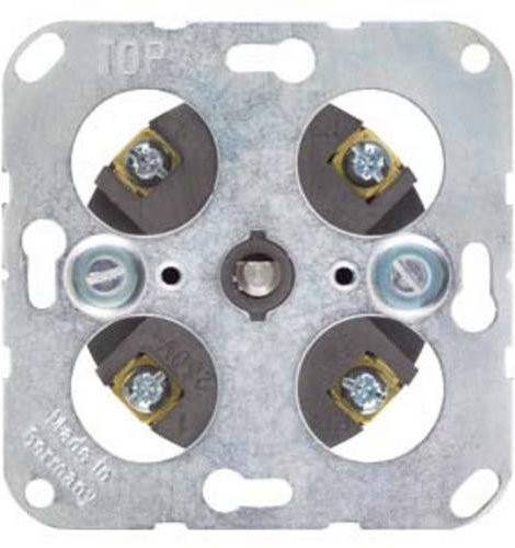 Siemens DELTA Einsatz für Zeitschaltuhr und Laufzeituhr, 2-polig abschaltbar, 250V 16A, Farbe: Silber, Anschluss: Schraubanschluss, 5TC1250 - Bild 1