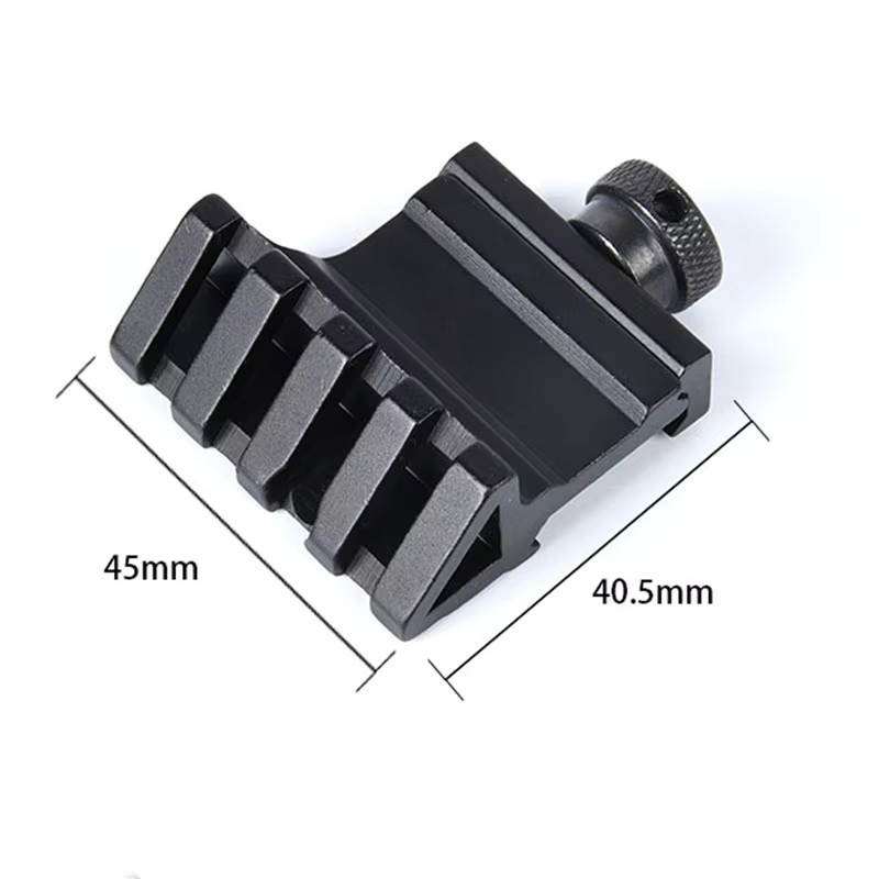 WADSN Mini Metall 20mm Picatinny Schienenmontage Offset für RMR Red Dot Sight, Airsoft Spielzeugpistole Zubehör - Bild 2