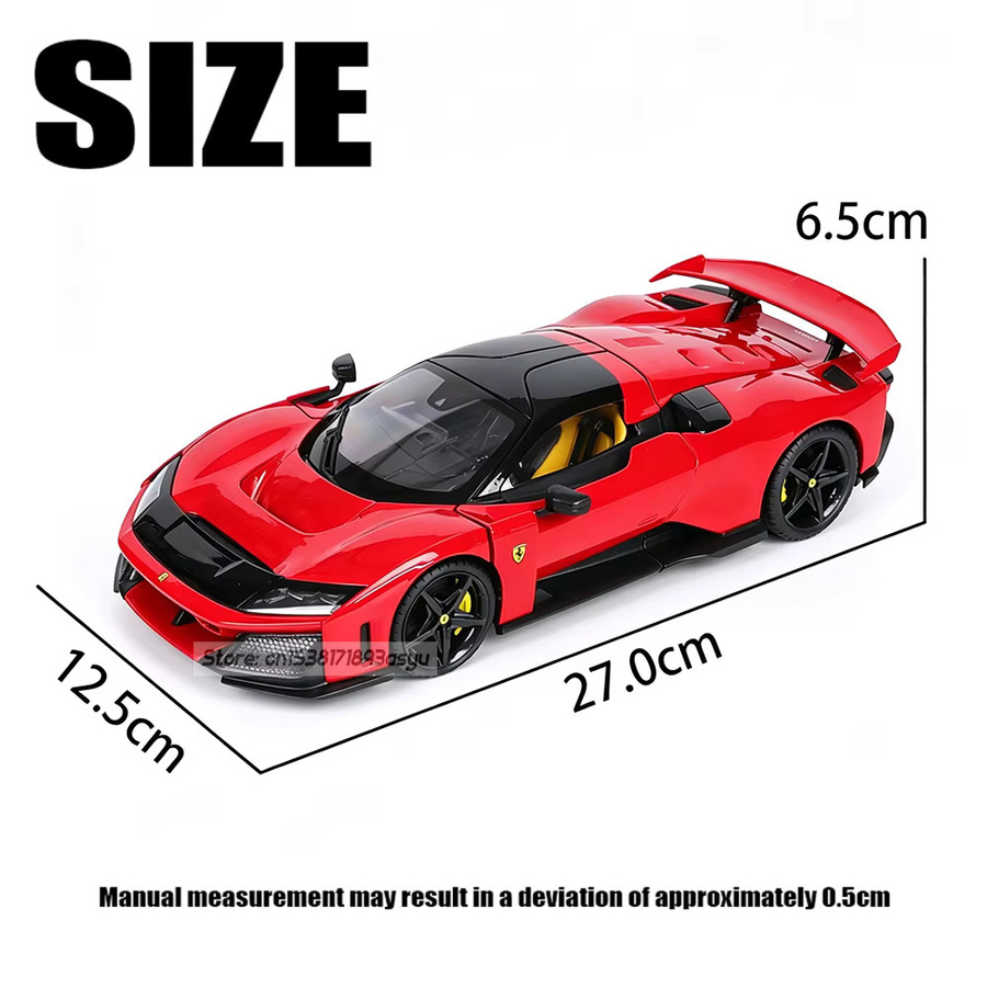 Bburago Ferrari F80, Legierungsautomodell, 1:18, ab 14 Jahre - Bild 4