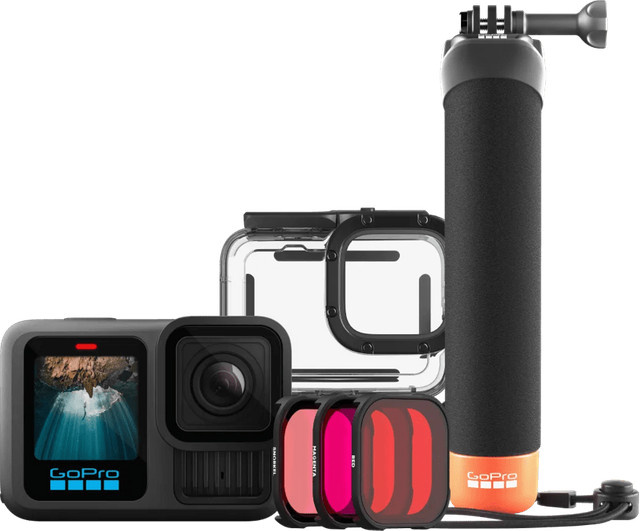 GoPro HERO 13 Black Action Camera Tauchset mit GPS - Bild 1