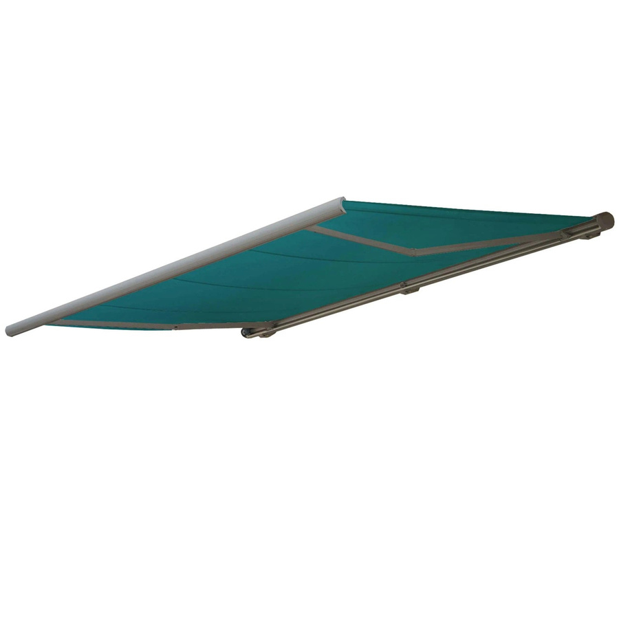 MCW Ersatz-Bezug für Markise H124 Vollkassette aus Polyester in Blau-Grün-Türkis B: 5 m, H: 3 m - Bild 3