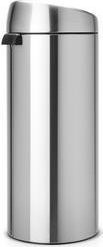 Brabantia Touch Bin Abfallbehälter Rund aus Kunststoff in Silber 31,5 l - Bild 1