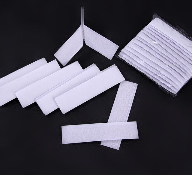 Magnetischer Sommer-Netzvorhang von Global Finds mit Streifendesign in Weiß, Mückenschutz zur bohrfreien Befestigung, Breite: 120 cm, Höhe: 200 cm - Bild 1