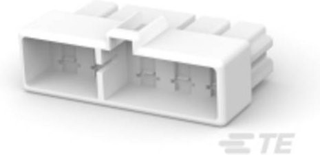 TE Connectivity 172137-1 Beutel aus Kunststoff in Weiß - Bild 1